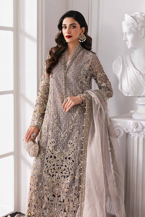 Maria B Embroidered Organza Suit BD-3006