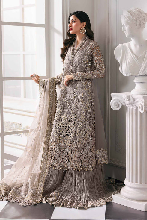Maria B Embroidered Organza Suit BD-3006