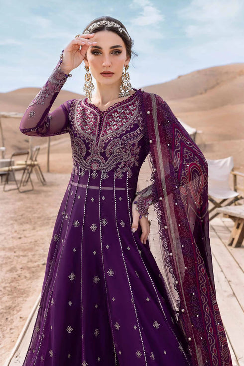 Maria B Embroidered Net Suit D-2507-B
