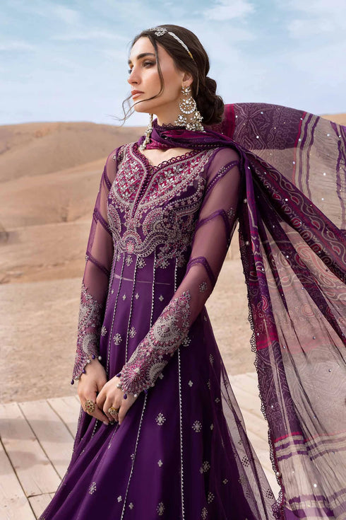 Maria B Embroidered Net Suit D-2507-B