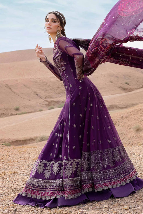 Maria B Embroidered Net Suit D-2507-B