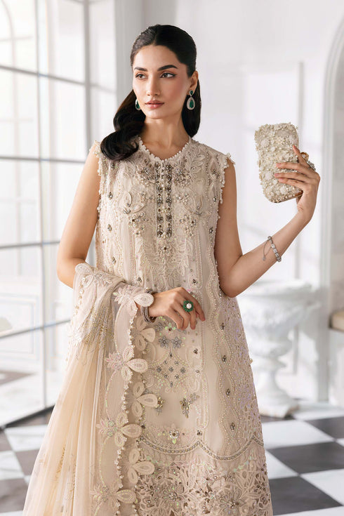 Maria B Embroidered Chiffon Suit BD-3007