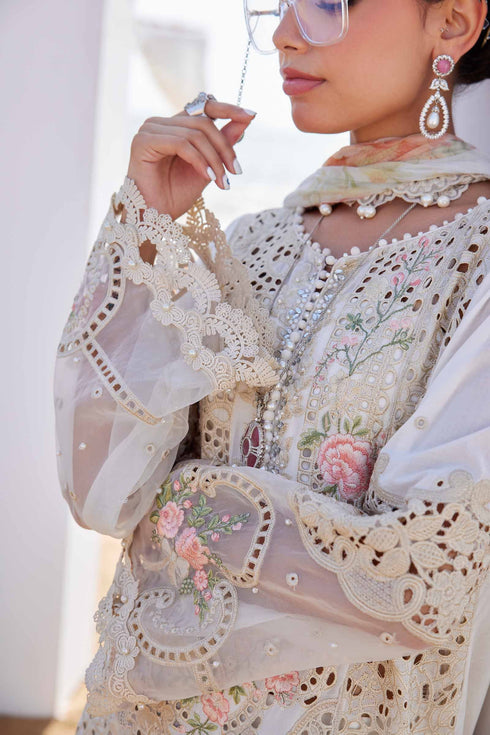 Maria B Embroidered Lawn Suit | EID LAWN-25-07