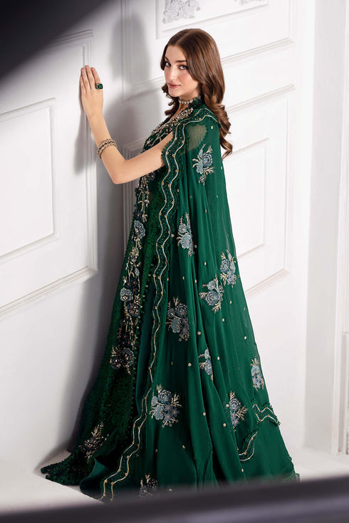 Maria B Embroidered Chiffon Suit BD-3008