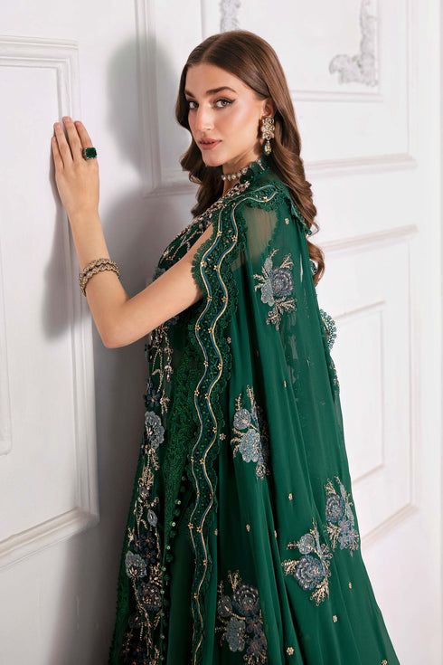 Maria B Embroidered Chiffon Suit BD-3008