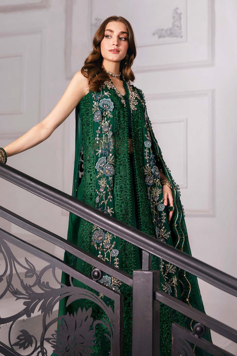 Maria B Embroidered Chiffon Suit BD-3008