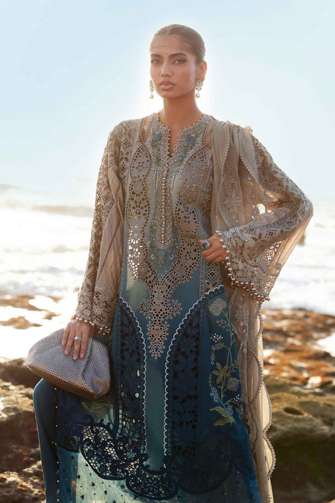 Maria B Embroidered Lawn Suit | EID LAWN-25-08