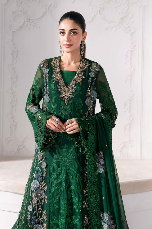 Maria B Embroidered Chiffon Suit BD-3008