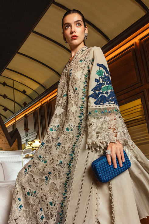Maria B Embroidered Lawn Suit EL-26-08