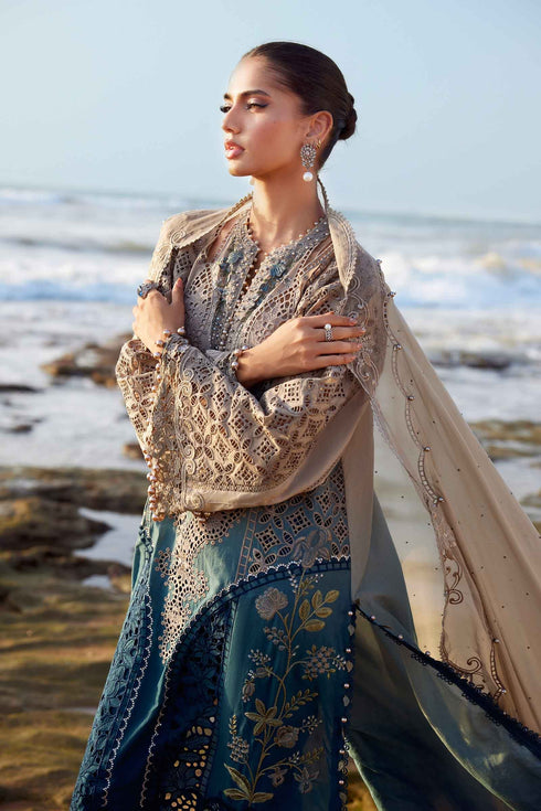 Maria B Embroidered Lawn Suit | EID LAWN-25-08