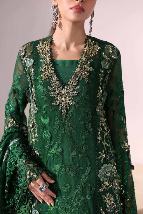 Maria B Embroidered Chiffon Suit BD-3008