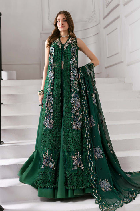 Maria B Embroidered Chiffon Suit BD-3008
