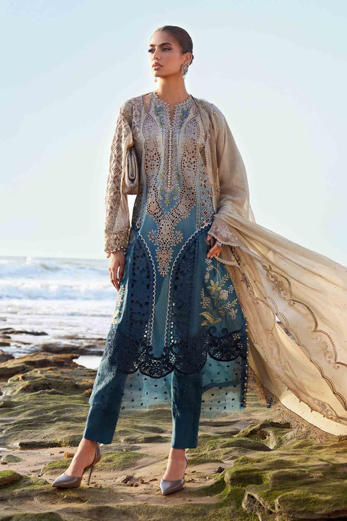 Maria B Embroidered Lawn Suit | EID LAWN-25-08