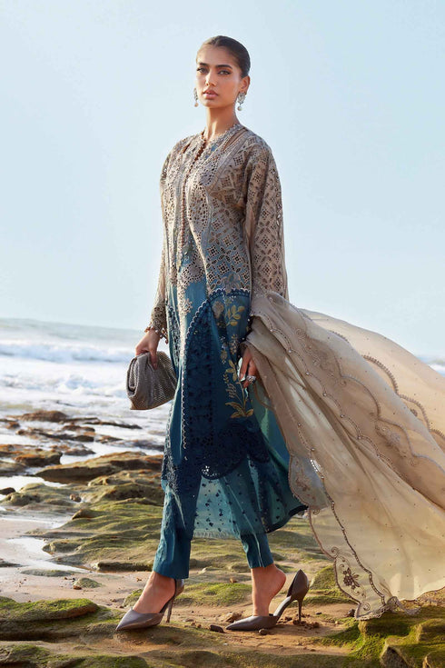 Maria B Embroidered Lawn Suit | EID LAWN-25-08