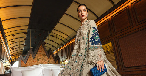 Maria B Embroidered Lawn Suit EL-26-08