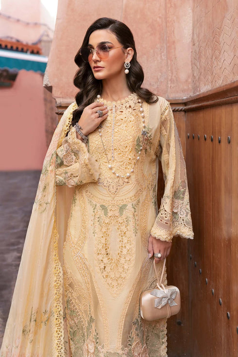 Maria B Embroidered Organza Suit D-2509-A