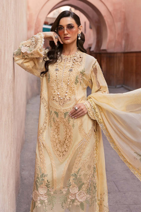 Maria B Embroidered Organza Suit D-2509-A