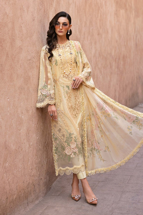 Maria B Embroidered Organza Suit D-2509-A
