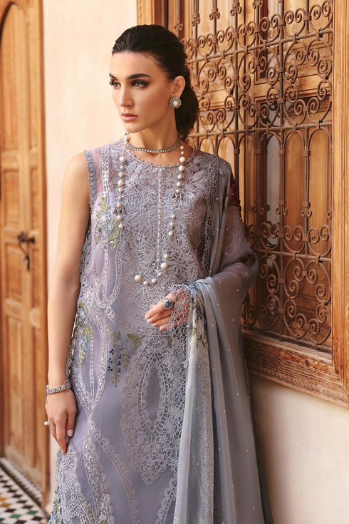 Maria B Embroidered Organza Suit D-2509-B