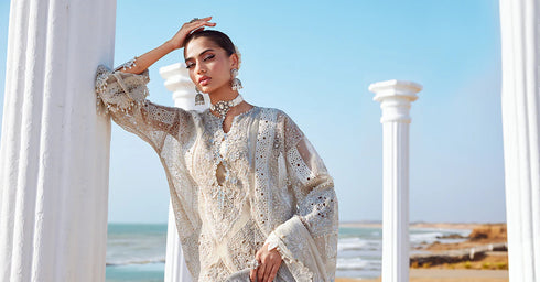 Maria B Embroidered Lawn Suit | EID LAWN-25-09