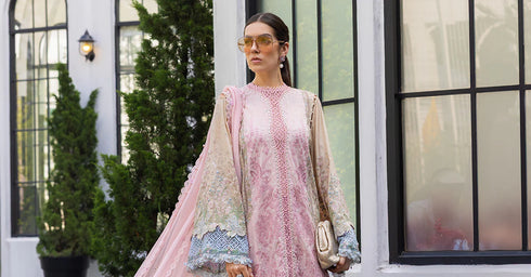Maria B Embroidered Lawn Suit EL-26-09