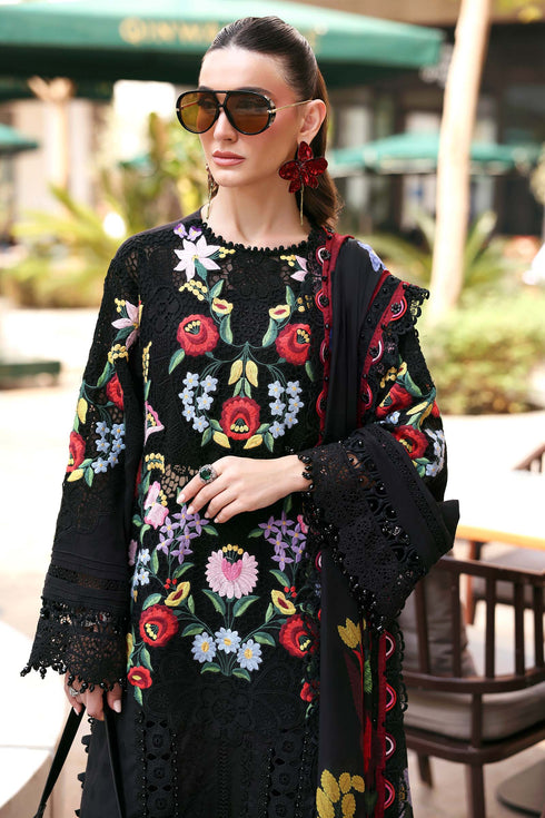 Maria B 3 Piece Embroidered Jacquard Lawn Suit D-2610-B