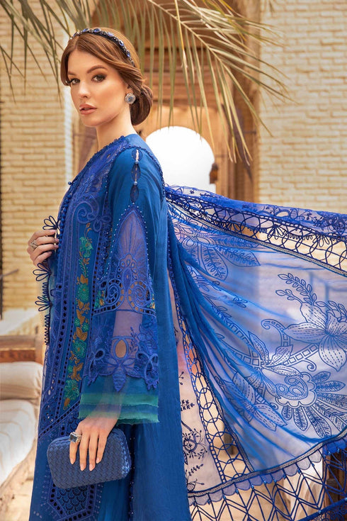 Maria B Embroidered Lawn suit D-2404-B