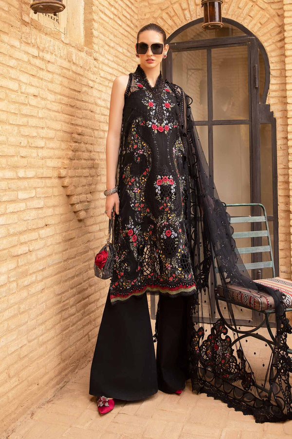 Maria B Embroidered Lawn 3 Piece suit D-2405-B