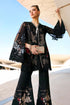 Maria B 3 Piece Embroidered Net Suit D-2607-B