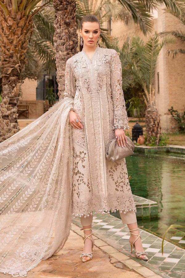 Maria B Embroidered Lawn 3 Piece suit D-2409-A