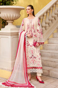 Maria B 3 Piece Embroidered Jacquard Lawn Suit D-2609-A