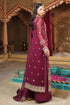 Maryams Embroidered Chiffon 3 Piece Suit A-7002