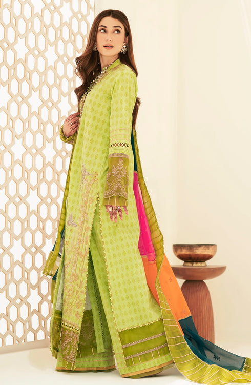 Maryum N Maria Embroidered Lawn 3 piece suit MLFD-126