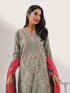 LimeLight Embroidered Khaddar 3 Piece Suit LM-13