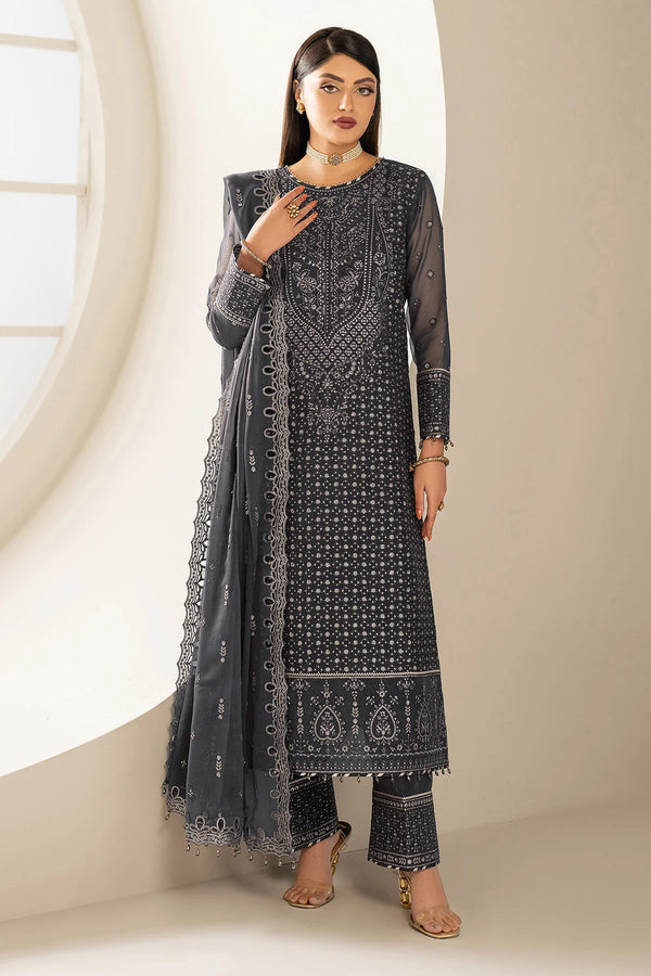 Alizeh Embroidered Chiffon Suit AF-CH-2188