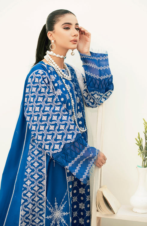 Maryum N Maria Embroidered Lawn 3 piece suit MLFD-114