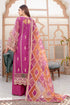 Maryams Embroidered Chiffon 3 Piece Suit L-502