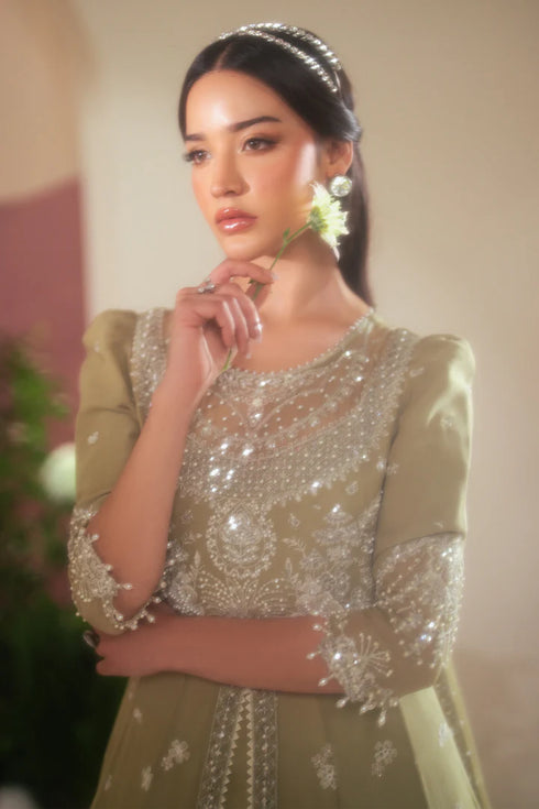Alizeh Embroidered Chifffon Suit AF-HM-4040-Tunic