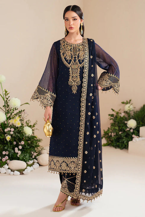 Alizeh Embroidered Chifffon Suit AF-HM-4037-Erina