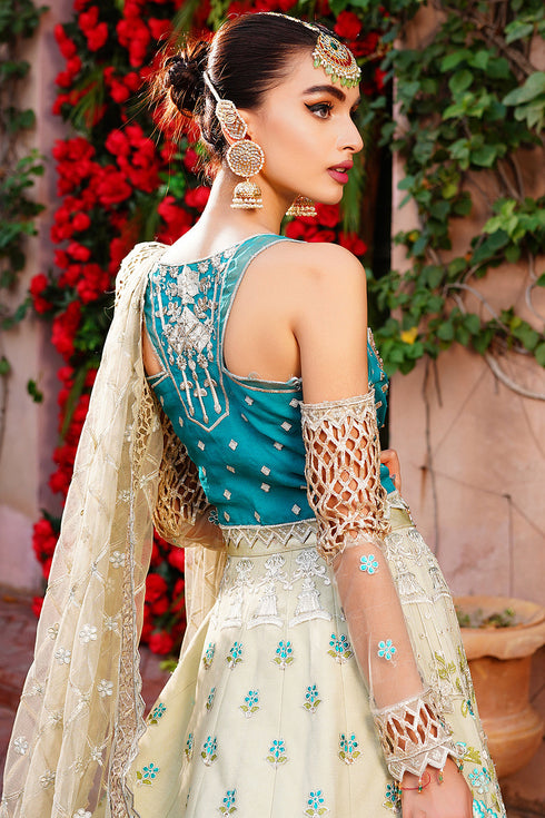 Maryams Embroidered Organza 3 Piece Suit N 207