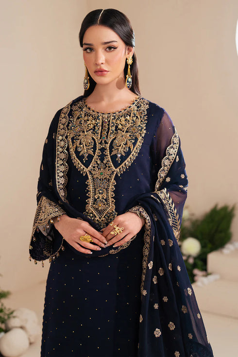 Alizeh Embroidered Chifffon Suit AF-HM-4037-Erina