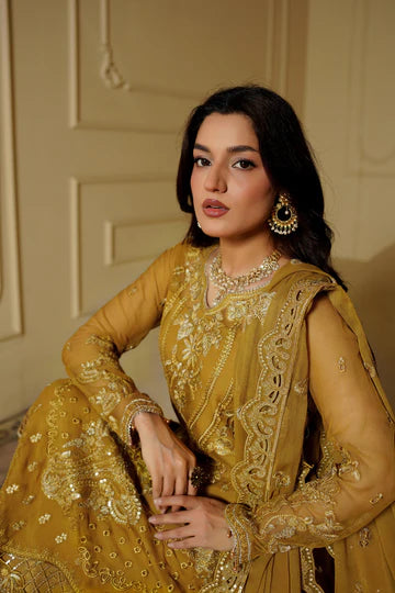 Maryams Embroidered Organza Suit Nyra-ARZ-9006