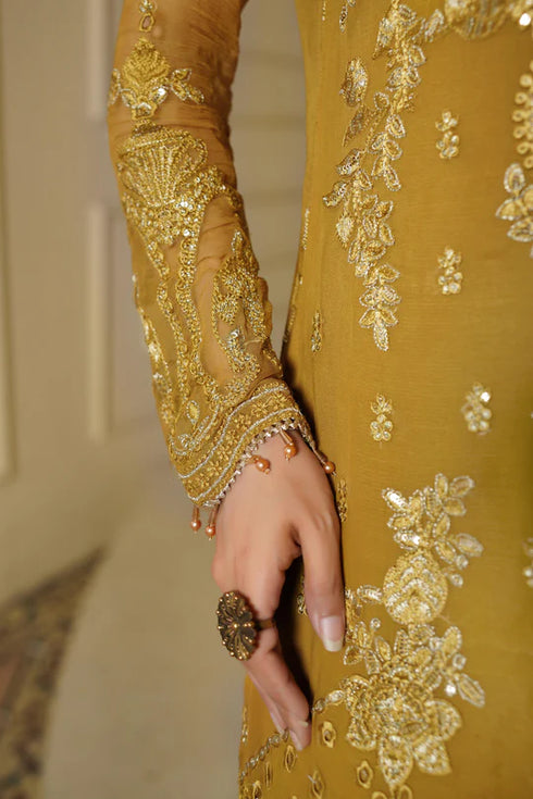 Maryams Embroidered Chiffon Suit Nyra