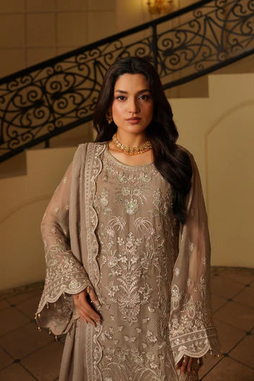 Maryams Embroidered Organza Suit MANAL-ARZ-9004