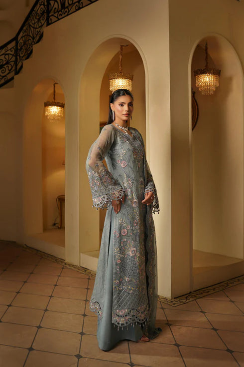 Maryams Embroidered Chiffon Suit Anaya