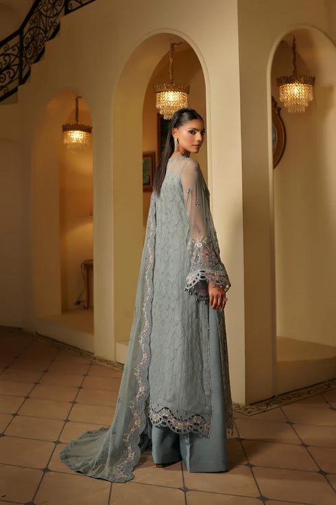 Maryams Embroidered Chiffon Suit Anaya