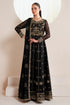 Alizeh Embroidered Chifffon Suit AF-HM-4030-Noir