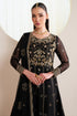 Alizeh Embroidered Chifffon Suit AF-HM-4030-Noir