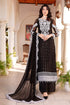 Maryams Embroidered Chiffon 3 Piece Suit A-6003