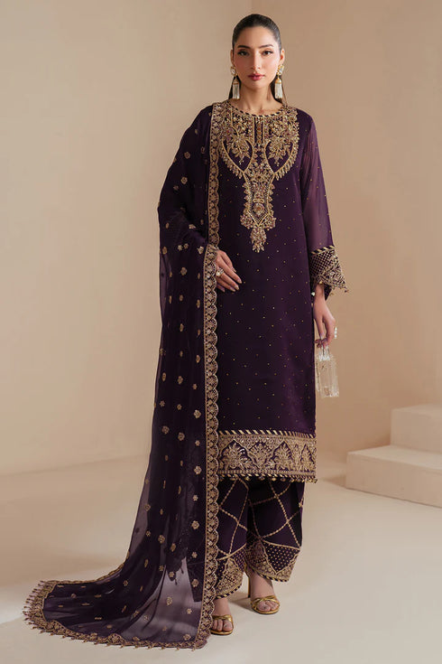 Alizeh Embroidered Chifffon Suit AF-HM-4038-Sirus